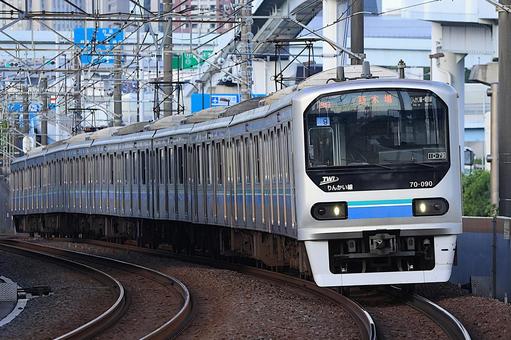 東京臨海高速鉄道 70-000形 東京臨海高速鉄道 70-000形 りんかい線,70ー000形,電車の写真素材