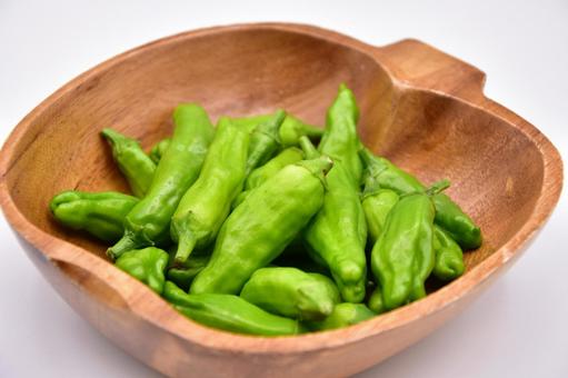 しし唐 しし唐 野菜,食物,食品の写真素材
