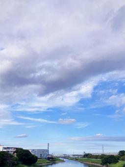 夏空 夏空の写真