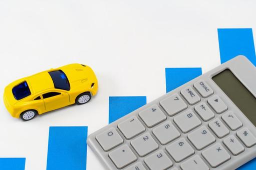車の価値が上がるイメージ 車の価値が上がるイメージ 売上,利益,業績の写真素材