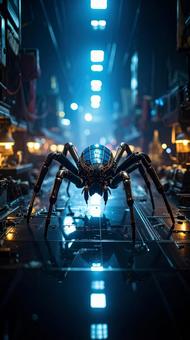 ゲームのモンスター クモA ゲームのモンスター クモAの写真