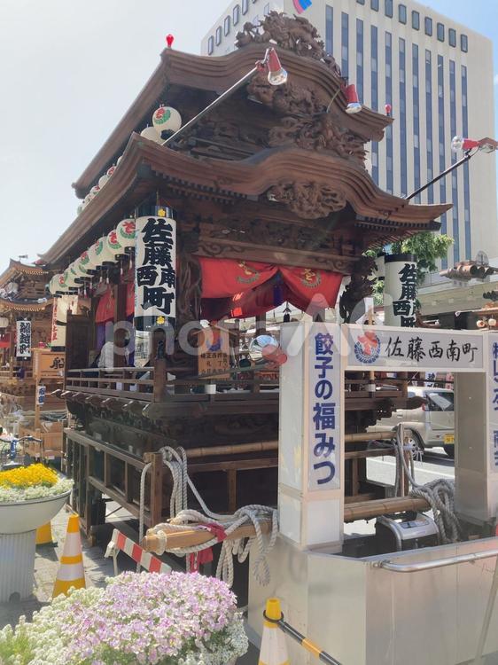 浜松まつりの御殿屋台 浜松まつり,ゴールデンウィーク,gwの写真素材