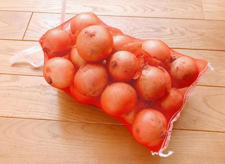 たまねぎネット たまねぎネット,玉ねぎ,ネットの写真素材