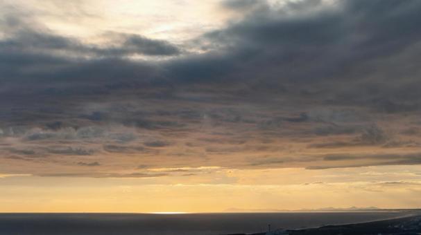 夕方空004 夕方空004 風景,景色,自然の写真素材