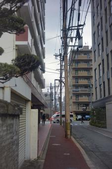 地方都市の風景 地方都市の風景 街並み,風景,景色の写真素材