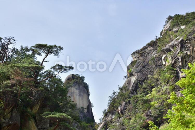 昇仙峡～円覚峰 昇仙峡,渓谷,円覚峰の写真素材