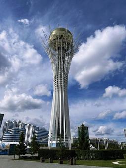 バイテレクタワー バイテレク,タワー,シンボルの写真素材