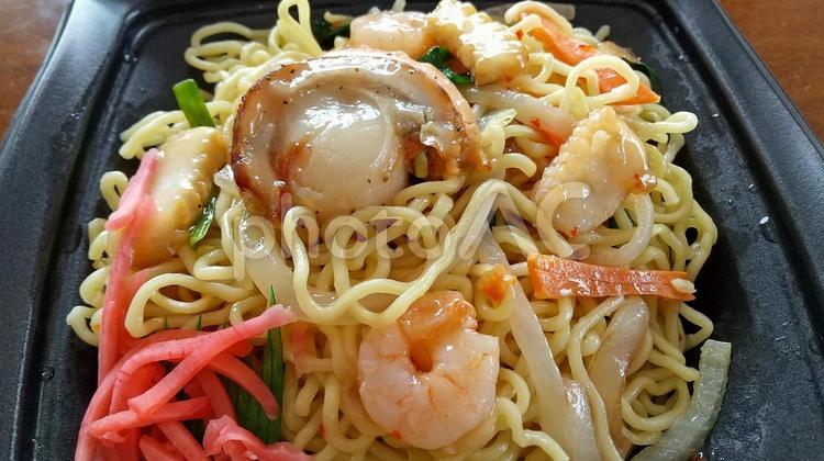 塩焼きそば　テイクアウト 塩焼きそば,焼きそば,麺類の写真素材