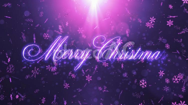 クリスマス　タイトル　オープニング　背景素材 クリスマス,タイトル,パーティクルの写真素材