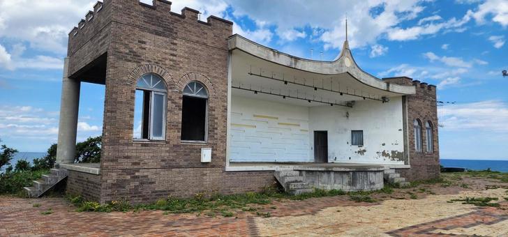 レトロな建物 レトロな建物の写真