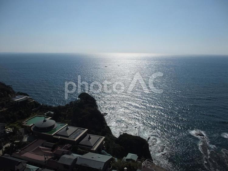 江の島シーキャンドルから見た海 海,キラキラ,江の島シーキャンドルの写真素材
