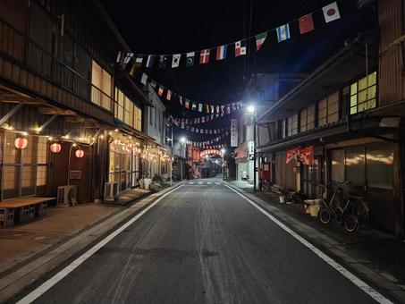 水窪祭の後(静岡県浜松市天竜区) 水窪祭の後(静岡県浜松市天竜区)の写真