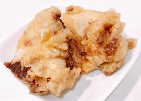 鶏天 鶏天 鶏天,とり天,郷土料理の写真素材