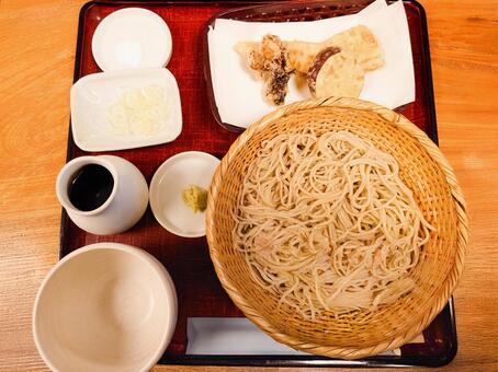 深大寺そば 深大寺そば,日本そば,もりそばの写真素材
