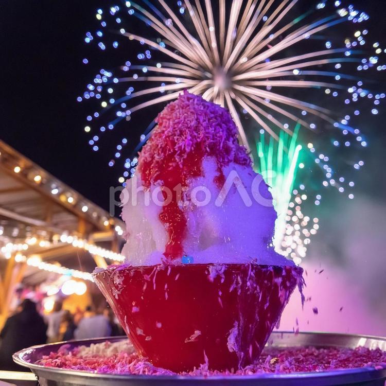 かき氷 スイーツ,おやつ,たべものの写真素材