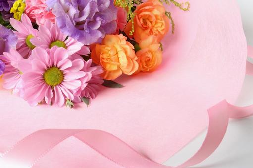 かわいい花束　１ 花,花束,ブーケの写真素材