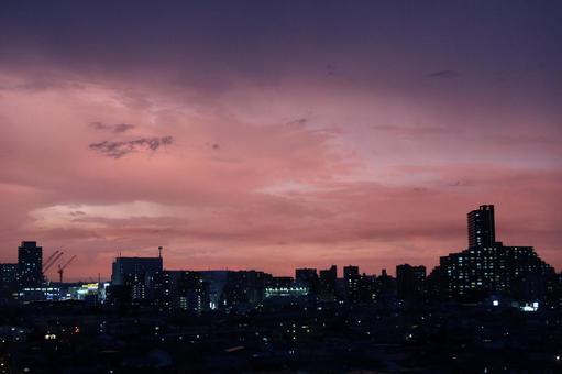 朝焼け dawn 朝焼け dawn 朝焼け,夜明け,朝焼け雲の写真素材