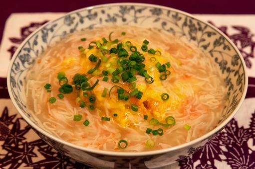自家製カニカマ天津飯(塩ダレ) 自家製カニカマ天津飯(塩ダレ)の写真