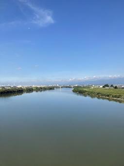筑後川(縦) 筑後川(縦)の写真