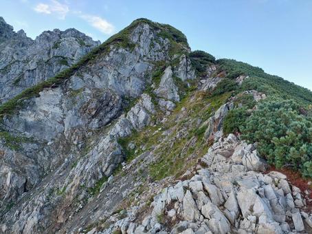 剱岳の岩稜帯 剱岳の岩稜帯 剱岳,劔岳,早月尾根の写真素材
