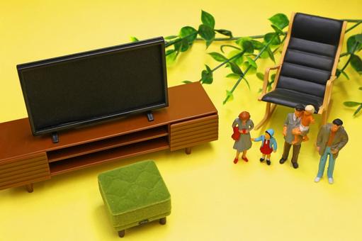 一家団欒のイメージ　年末年始 年末年始,正月,大晦日の写真素材