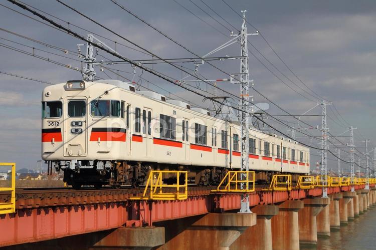 山陽電鉄、3000系、3024編成 山陽電鉄,本線,3000系の写真素材