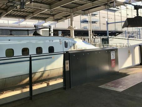 N700系 九州新幹線 鹿児島中央行き 新幹線,九州新幹線,jrの写真素材