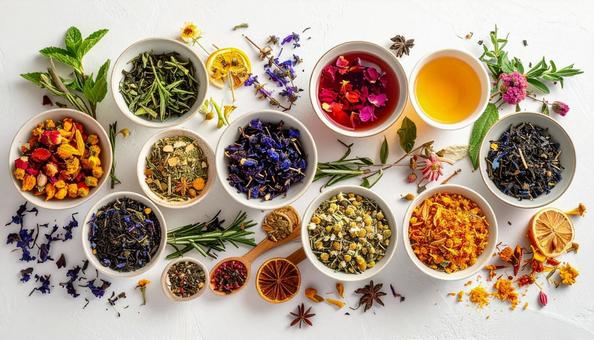 きれいになるハーブティーの写真