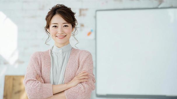 女性のポートレートの写真