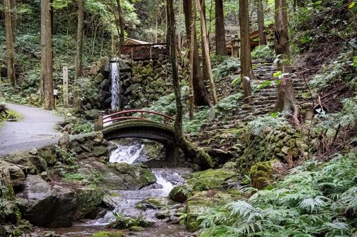 Photo, heavenly iwato, erihara water hole, osawa water hole, 