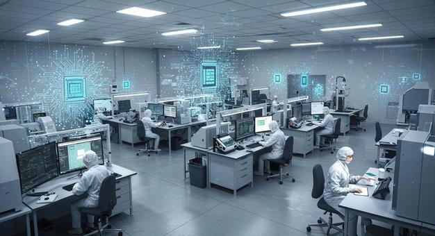最先端AI半導体チップ設計ラボ 最先端AI半導体チップ設計ラボの写真