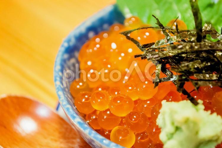つやつやきれいなイクラ イクラ,魚卵,卵の写真素材