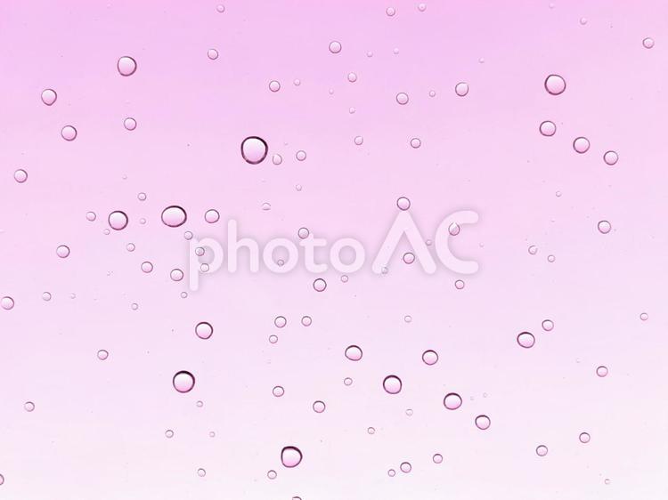 水滴の付いた窓04（ピンク） ピンク色,水滴,グラデーションの写真素材