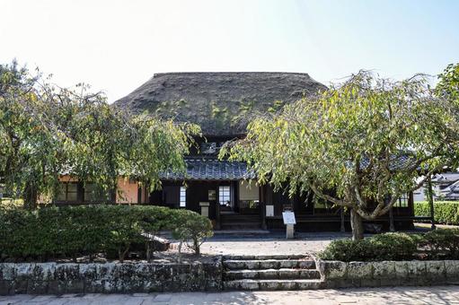 明治時代の民家 明治時代の民家 古民家,移築,旧岳中家住宅の写真素材