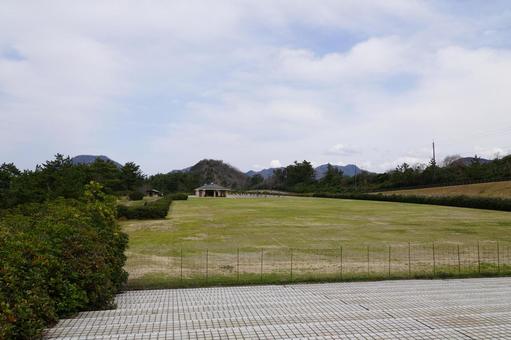 公園の広場 公園の広場 公園,オアシス広場,芝生の写真素材