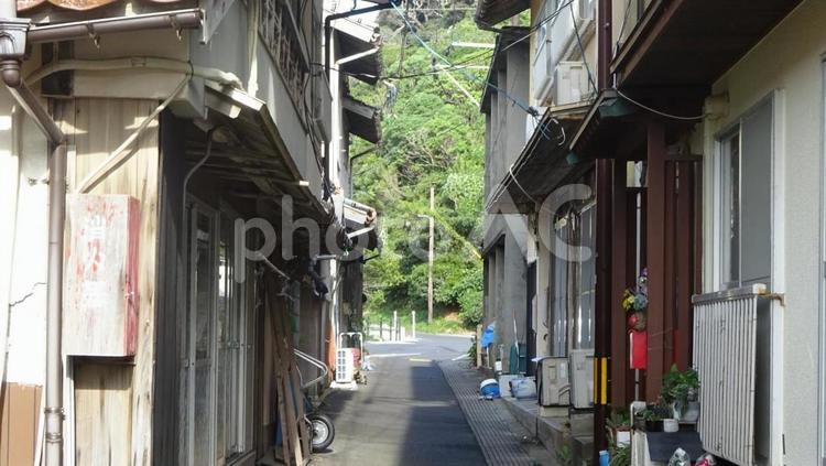 日御碕の路地裏 路地裏,日御碕,路地の写真素材