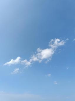 日本の形に似た雲 日本の形に似た雲の写真