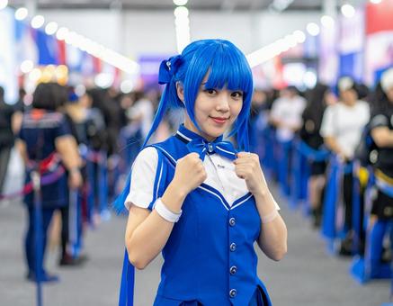 推し活コスプレ女子・よーし頑張るぞー! 推し活コスプレ女子・よーし頑張るぞー!の写真