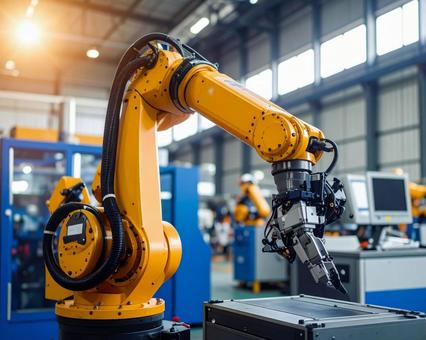 工業用ロボット 工業用ロボットの写真