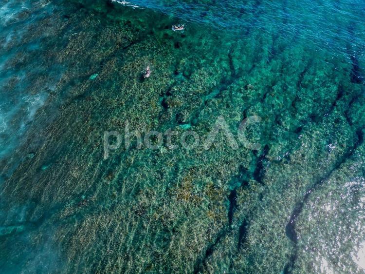 フィジーの海 背景,海のイメージ,自然の写真素材