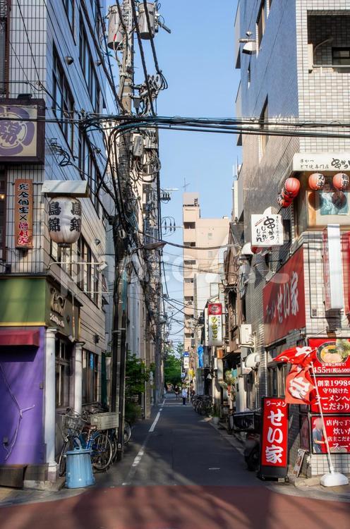 錦糸町の路地裏 錦糸町,路地裏,路地の写真素材