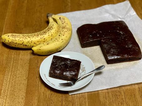 banana cocoa cake, JPG banana cocoa cake, JPG