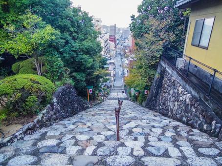 【愛媛県】松山市・伊佐爾波神社 伊佐爾波神社,道後温泉,松山市の写真素材