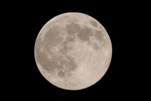 スーパームーン2025.11.5 満月,お月様,月の写真素材