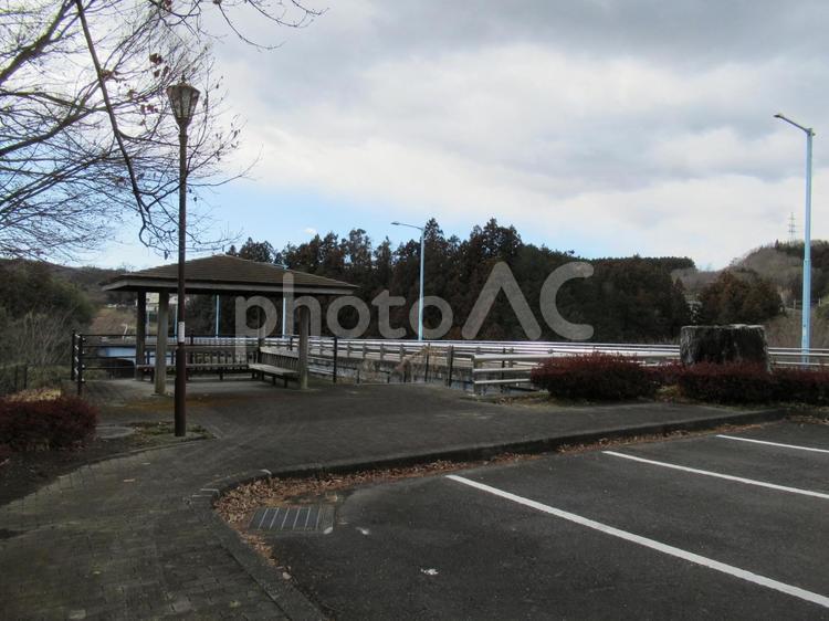 那須烏山・駐車場より滝田ポケットパーク 滝田,ポケットパーク,公園の写真素材