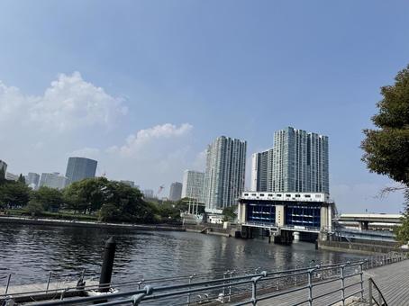 Photo, tianyuzhou, tianwangzhou canal, tennozu isle, 