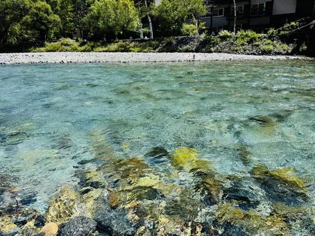 綺麗な川 綺麗な川,綺麗な水,川の写真素材