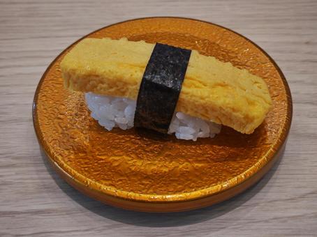 お寿司「たまご」 お寿司「たまご」 玉子,たまご,握りずしの写真素材