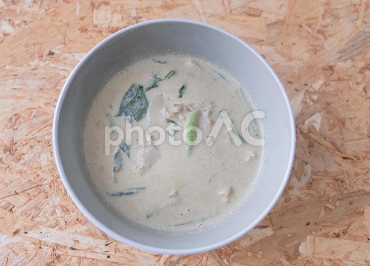 作り置きおかず　野菜多めのグリーンカレー 作り置き,おかず,グリーンカレーの写真素材