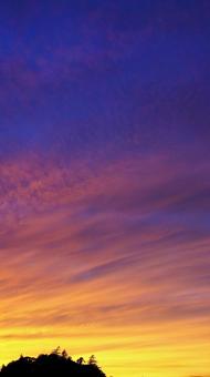 夕焼けの景色-46の写真